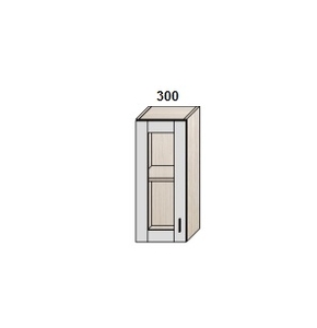 Шкаф 300 мм витрина