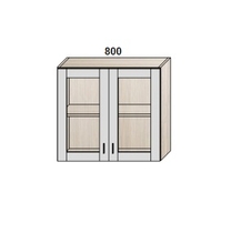 Шкаф 800 мм витрина