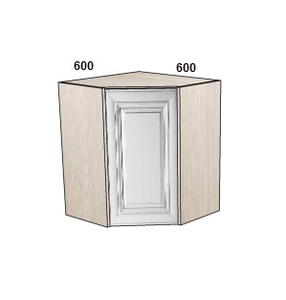 Шкаф угловой 600х600 мм