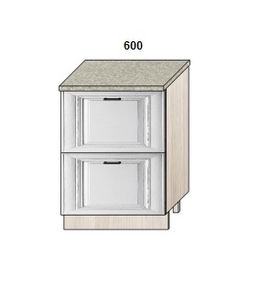 Стол 600 2 метабокса
